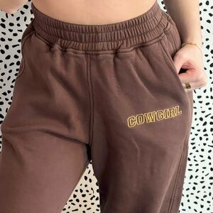 motel rocks cowgirl sweatpants